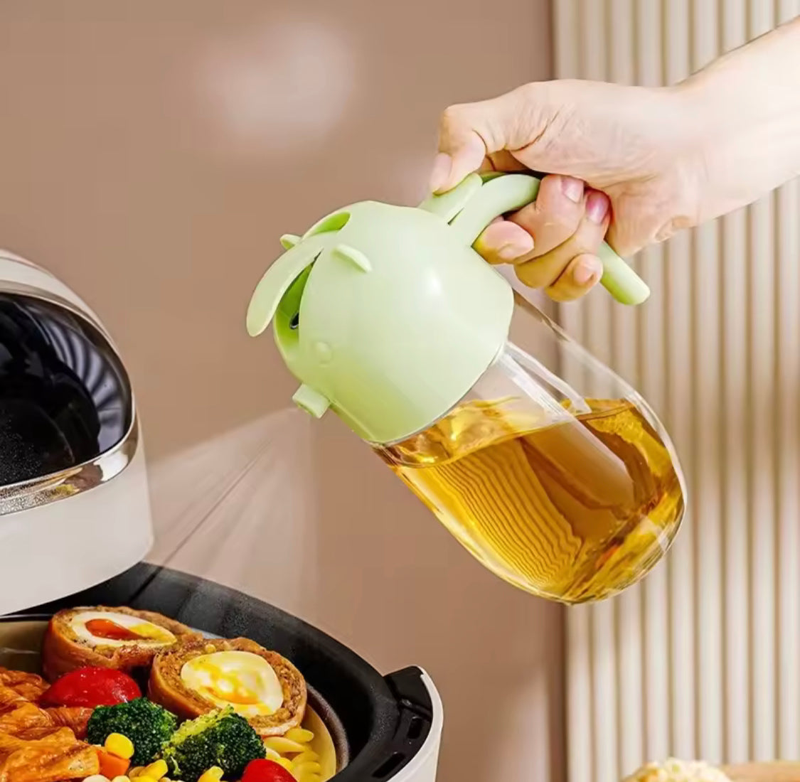 Rabbit Shaped Oil Dispenser Bottle, Vinegar Soy Sauce Spray Pour Oil Container, Home Barbecue Air Fryer Glass Baking Oil Kettle, Glass Container with Decorative Design For Cooking Oil Rabbit Shaped Oil Dispenser Bottle, Vinegar Soy Sauce Spray Pour Oil Container, Home Barbecue Air Fryer Glass Baking Oil Kettle, Glass Container with Decorative Design For Cooking Oil